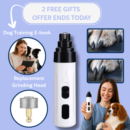 SafePaws™ Silent Dog Nail Grinder